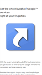 Mobile Screenshot of googleshortcuts.org
